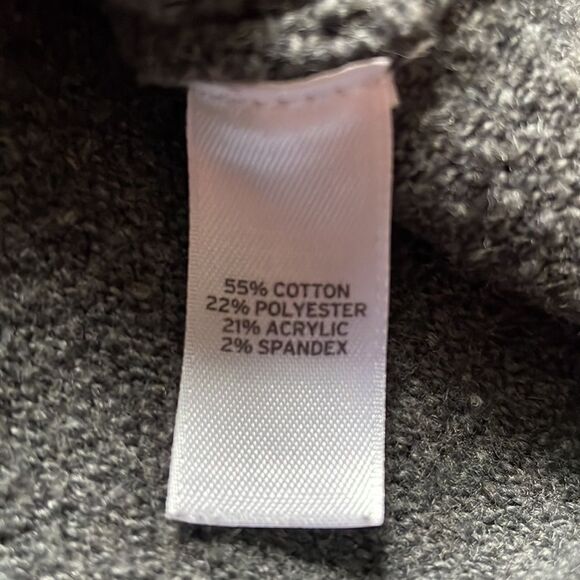 Hinge Gray Button Back Sweater - Picture 3 of 6